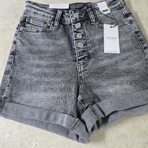 Judy Blue Women's Black Denim Shorts